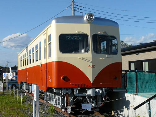 鹿島鉄道キハ４３２保存車